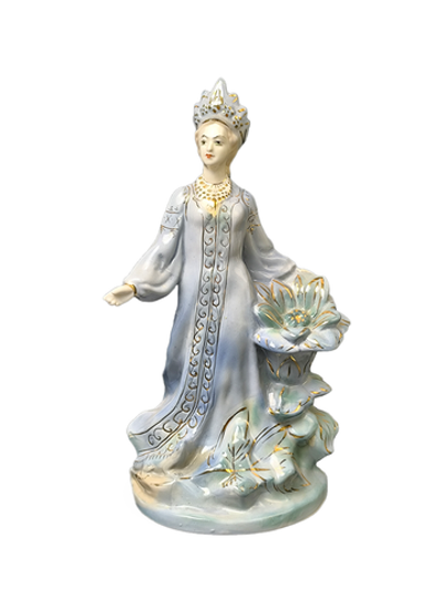 Фарфоровая статуэтка "Хозяйка медной горы" Гжель