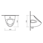 ПИССУАР SANITA ОРИОН