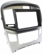 Магнитола для Hyundai H1, Grand Starex 2015-2022 (ШГУ монохром, авто с часами) - Teyes CC4L монитор 9" IPS на Android 14, Snapdragon 662, CarPlay, 4G SIM-слот