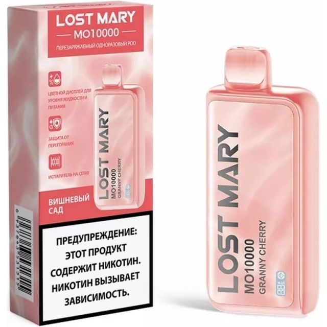 Одноразовый Pod Lost Mary MO - Вишневый сад (10000 затяжек)