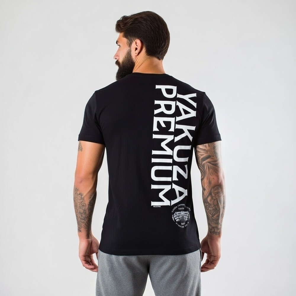 Футболка черная Yakuza Premium 4006