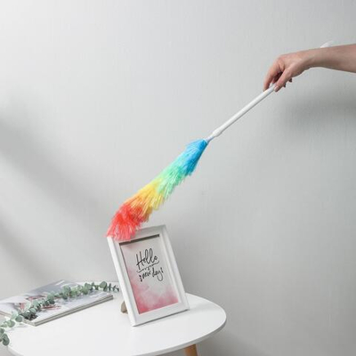 Щётка для удаления пыли с телескопической ручкой (Цвет: не задано)