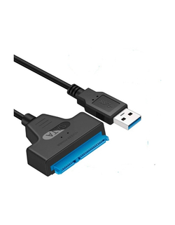 ORIENT UHD-502N, USB 3.2 Gen1 (USB 3.0) адаптер для SSD & HDD 2.5" SATA 6GB/s (JMS578, поддержка UASP), кабель подключения USB Type-A (31277)