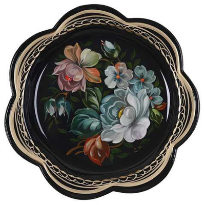 Zhostovo metal tray A1D070425325