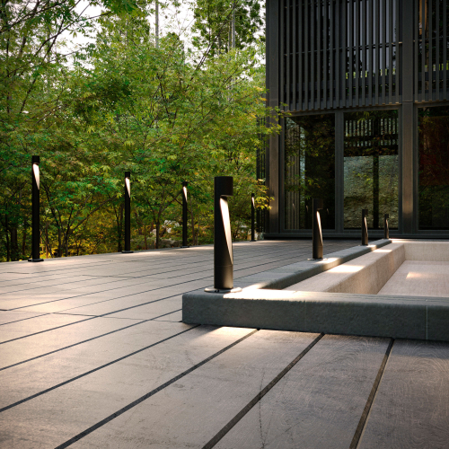 Ландшафтный светодиодный светильник Elektrostandard Recess 35177/S черный