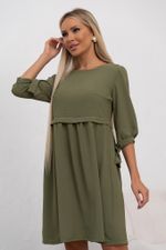 Платье Арчи (оливковый) Р11-1028 Nikol