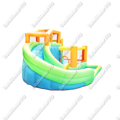 Батут для дачи "Солнечный" 5,3*3,9*2,7 м