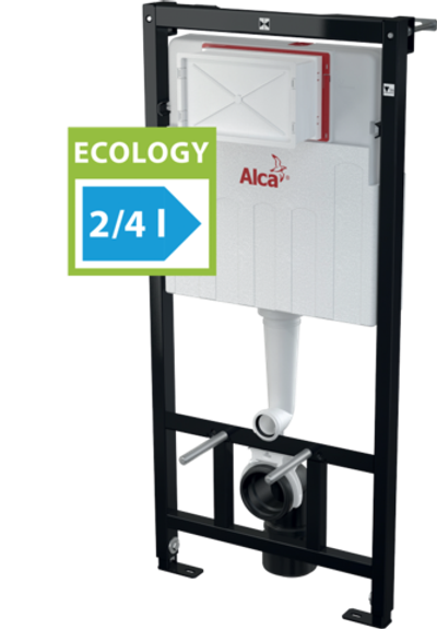 Инсталляция для унитазов AlcaPlast Sadromodul AM101/1120E Ecology