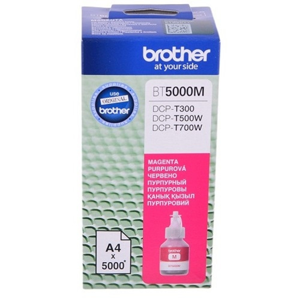 Brother BT5000M Чернила, Magenta DCPT300/500W/700W (41,8мл, 5000стр)