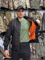 Куртка бомбер Corbona Черный Лето