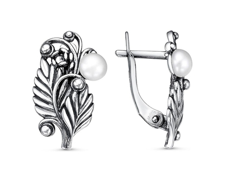 Серьги с жемчугом