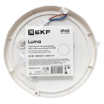 Светильник светодиодный ЖКХ круг ДПО-1004 15Вт 6500K IP65 LUMA EKF