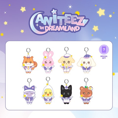 ANITEEZ [ANITEEZ IN DREAMLAND] OFFICIAL MD - PLUSH KEYRING_Guardian Angel