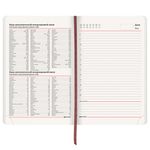 Ежедневник недатированный А5 138х213 мм BRAUBERG "Metropolis Ultra", под кожу, 160 л., коричневый, 113289