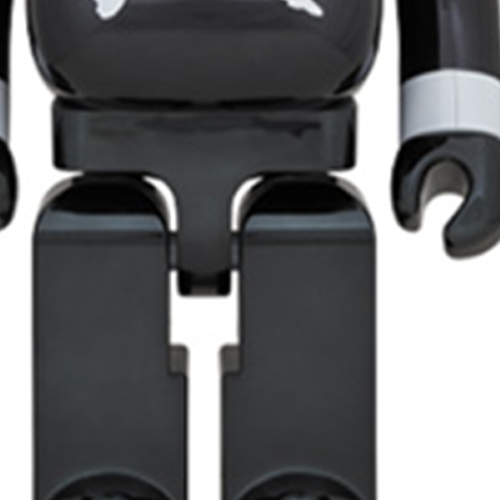 Дизайнерские игрушки BE@RBRICK MMJ Mastermind JAPAN BLACK CHROME, BEARBRICK3580