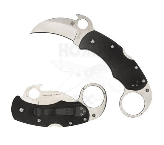 Складной нож Spyderco Karahawk C170GP c клинком из стали VG-10, рукоять G10