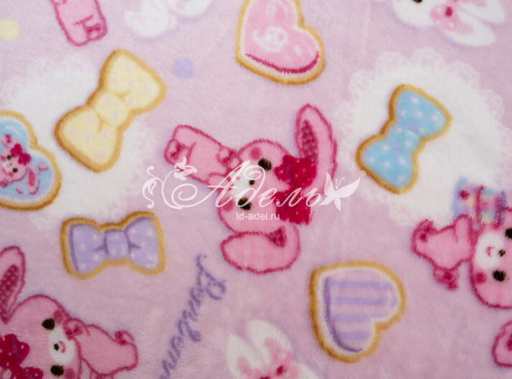 Зайка Плед велсофт 100*140