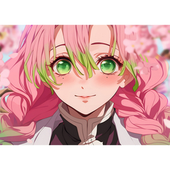 Постер Mitsuri Kanroji - Demon Slayer