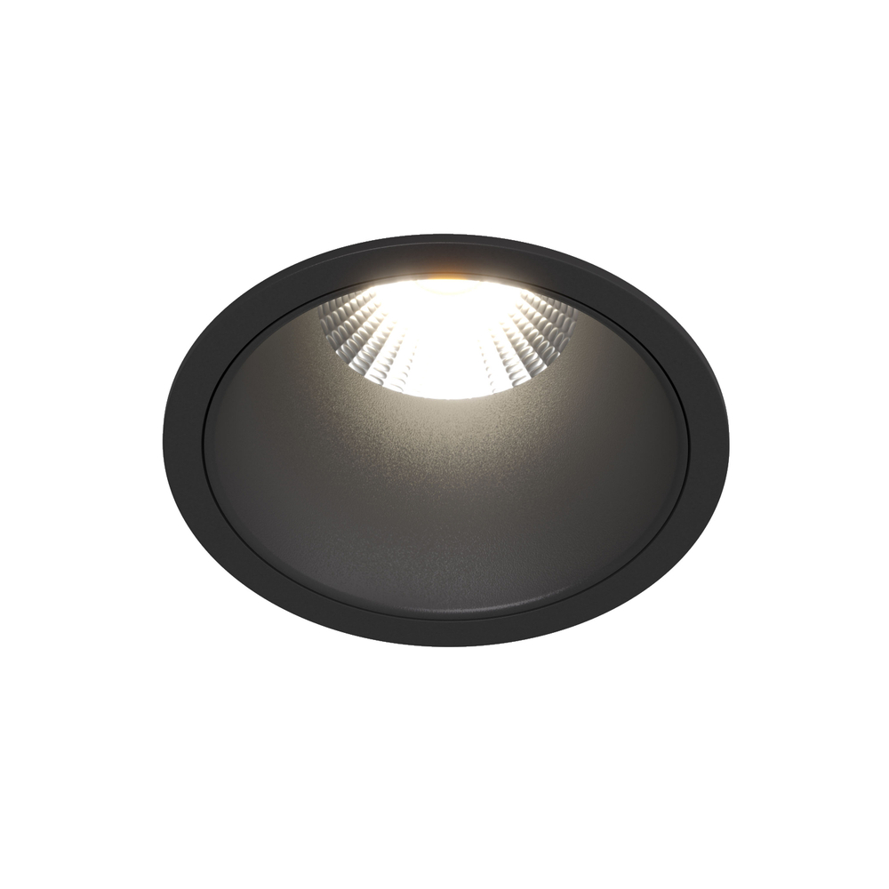 DK4500-BK Встраиваемый светильник, IP 20, 12 Вт, LED 3000, черный, алюминий