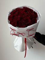 Моно букет из одноголовой пионовидной розы 15 шт