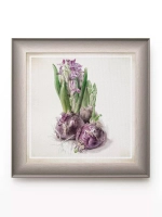 Картина на стену на холсте "Весенний прованс" 37*37 см