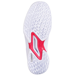 Детские Кроссовки теннисные  Babolat Propulse Junior 3 Wimbledon All Court - white/red