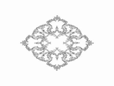 Розетка RODECOR 87035RC 1030*1030 мм