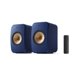 KEF LSX II Cobalt Blue активная беспроводная полочная акустическая система (пара)