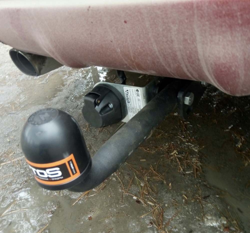 Фаркоп для Subaru Forester 1997-2008 Тип шара: A. Нагрузки: 1500/75 кг, SU 06