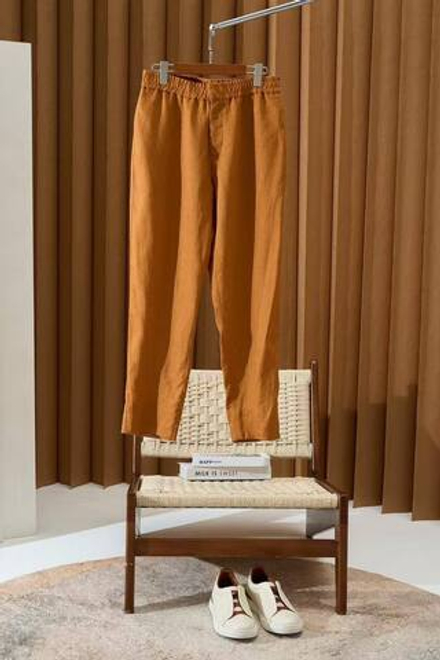 Льняные брюки