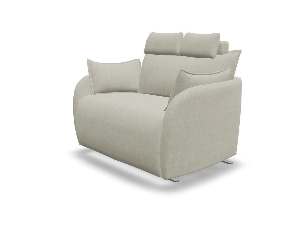 Раскладывающееся кресло-качалка Nadia XL, Bar - Anthracite, ткань Axis S.6