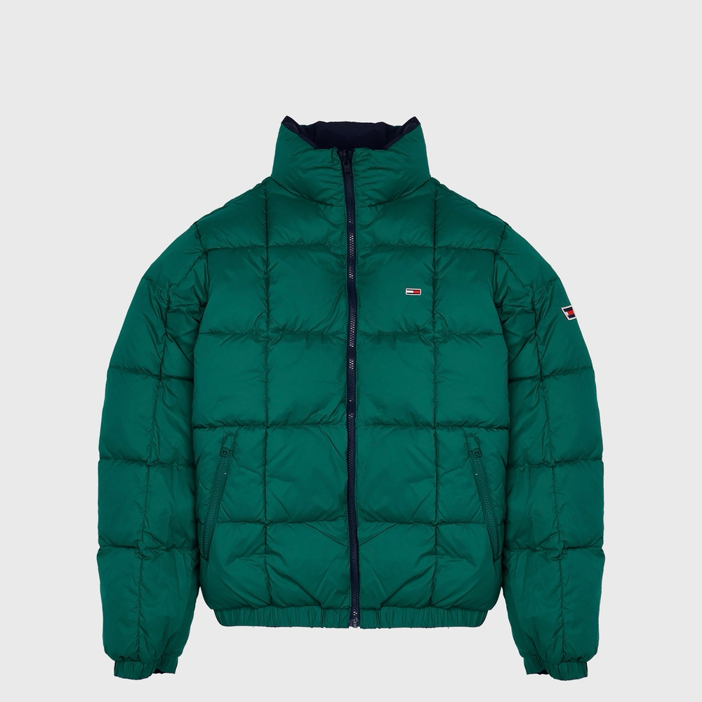 Пуховик Tommy Jeans Reversible Logo Puffer Twilight Navy / Multi
