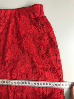 Юбка кружевная, для рокового образа 44 размер