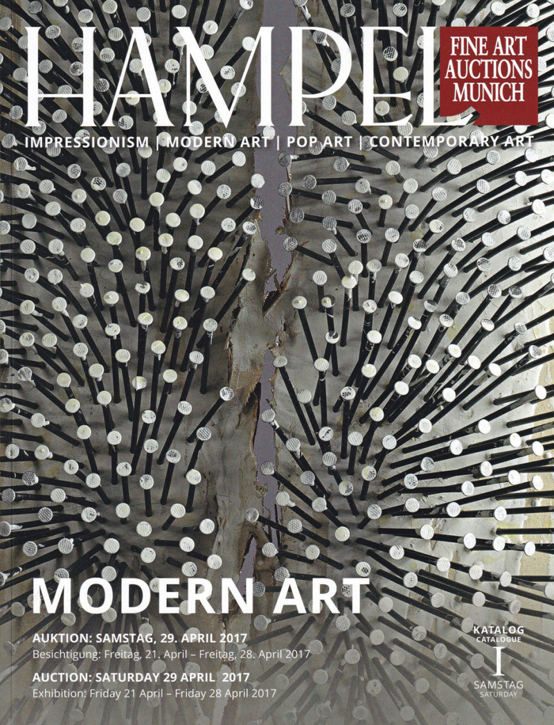 Каталог аукциона Hampel, Мюнхен, Искусство ХХ века от 29 апреля 2017 года