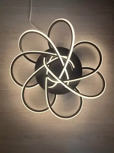 Люстра потолочная VORTEX LED*98W черный