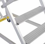 Вышка - стремянка разборная на колесах (300кг+150кг) MEGAL ВС3-4.0