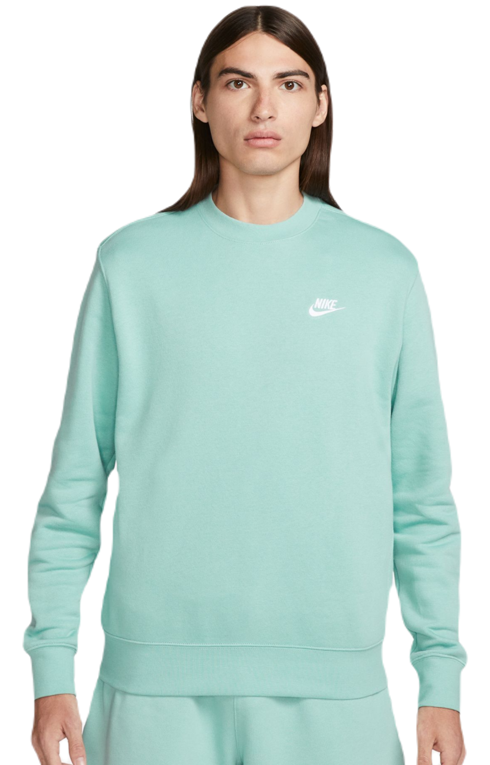Куртка теннисная Nike Swoosh Club Crew - mineral/white - Mint