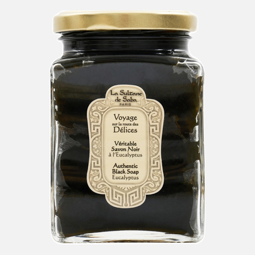 La Sultane de Saba  Черное мыло для лица и тела c эвкалиптом, 300 мл