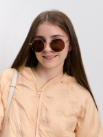 Пуховик демисезонный детский Д-1 цвет пудра