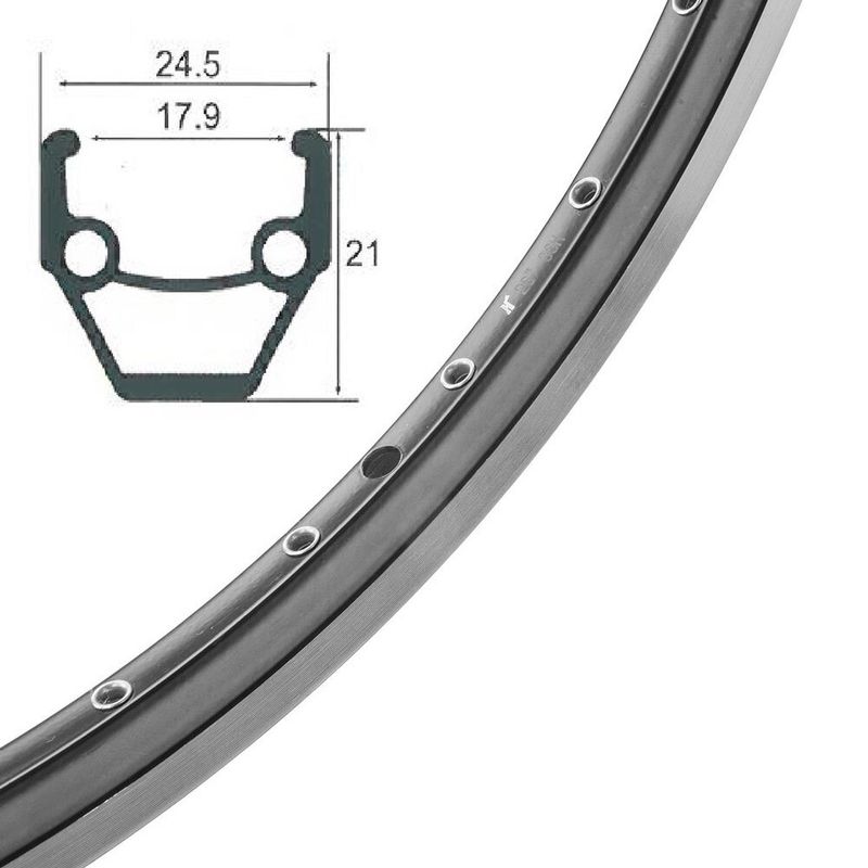 Двойной обод СТЕЛС HLQC-02AB JHT для колеса скоростного MTB велосипеда 26