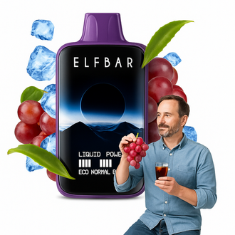 ELF BAR Moon Night 40000 - Grape Ice (5% nic)