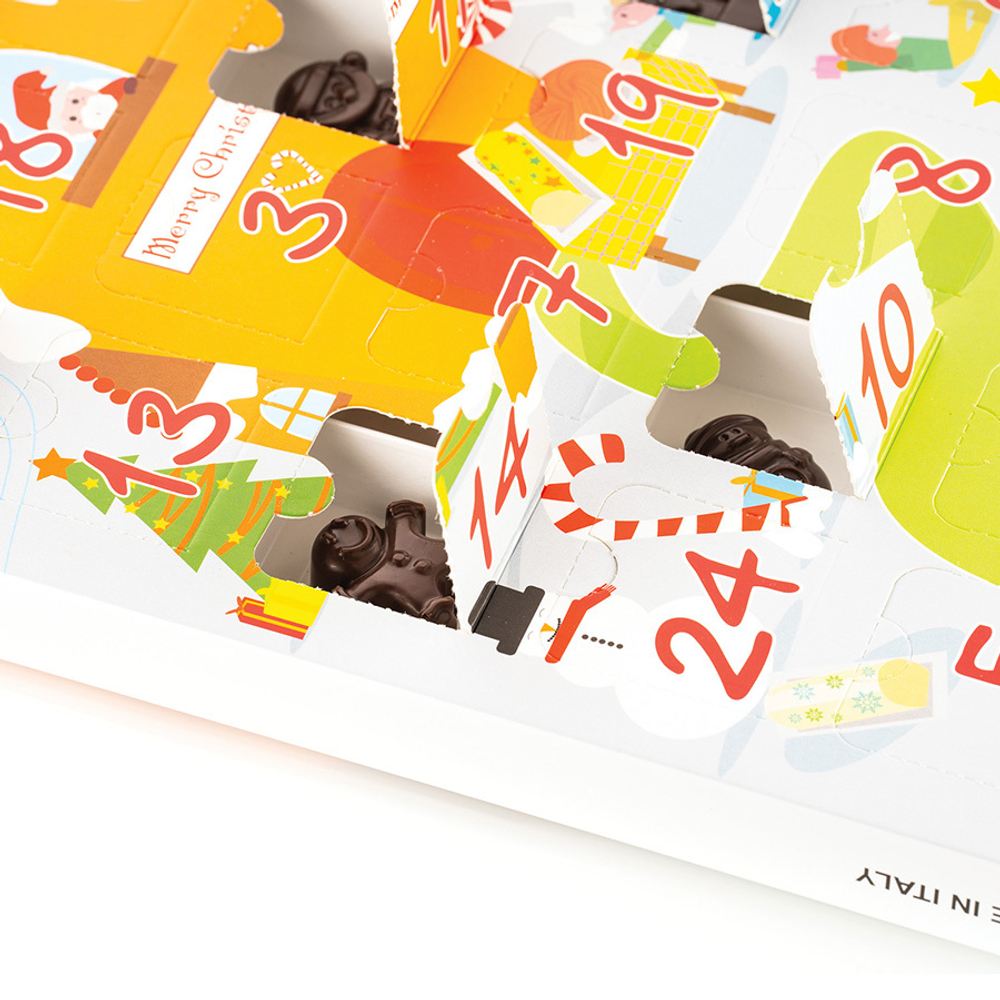 Форма для приготовления конфет Silikomart Xmas Countdown 39х23х3.5см силиконовая