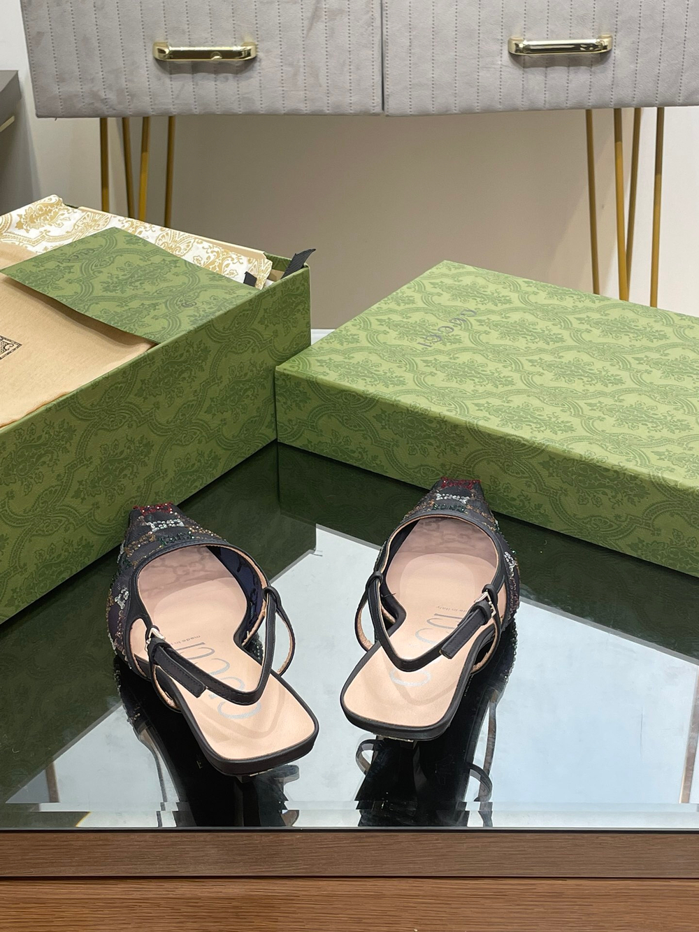 Gucci GG Slingback Pump 3.5 cm