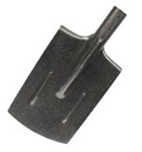 Лопата штыковая  ЛКП  Копальная,  Рельсовая сталь, прямоуг. с ребрами жесткости