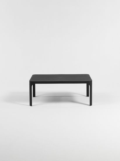 Журнальный столик Net Table 100 пластиковый цвет антрацит Nardi Италия