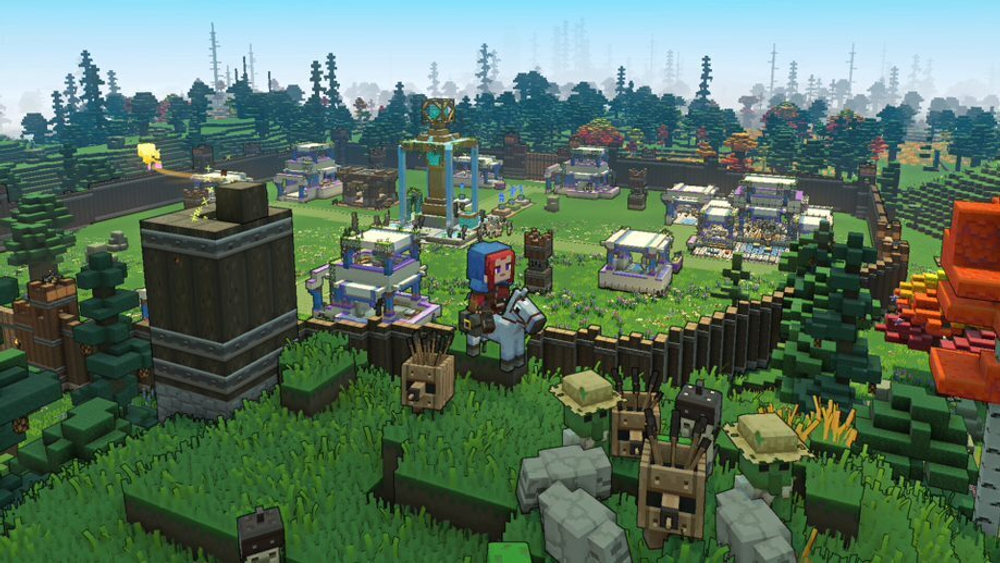 Minecraft Legends Deluxe Edition (картридж для Nintendo Switch, полностью на русском языке)