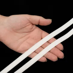 Резинка бретелечная молочная 10 мм (цв. 004), 612/10