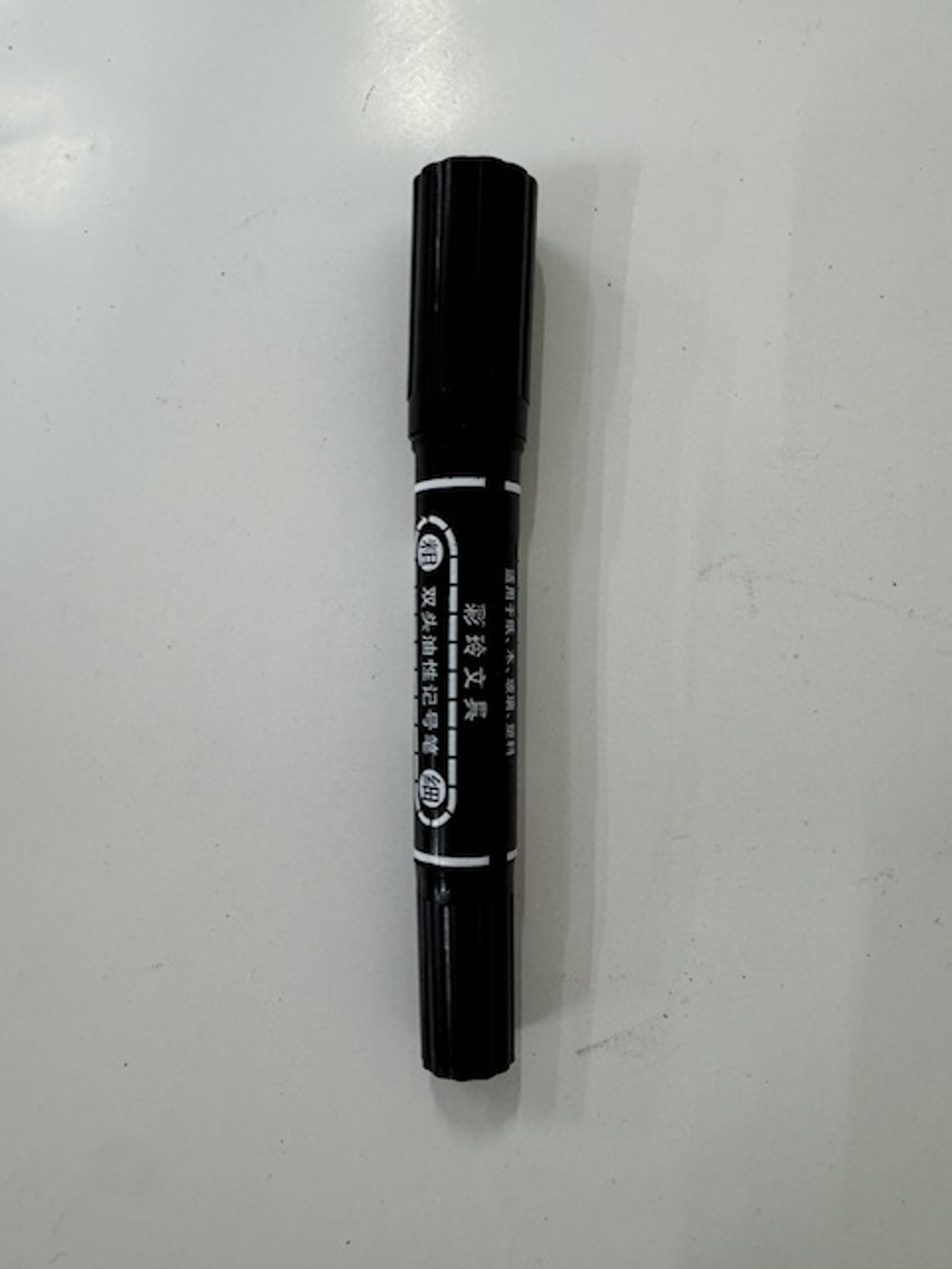 Маркер 2-х стор. (черный) 2 -6 мм. круглый+ скошенный