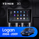 Teyes X1 9" для Renault Logan 2004-2009