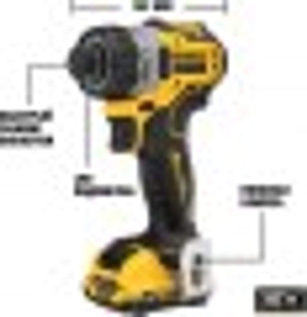 Дрель-шуруповерт аккумуляторная DeWALT DCF 601 D2 DCF601D2-QW